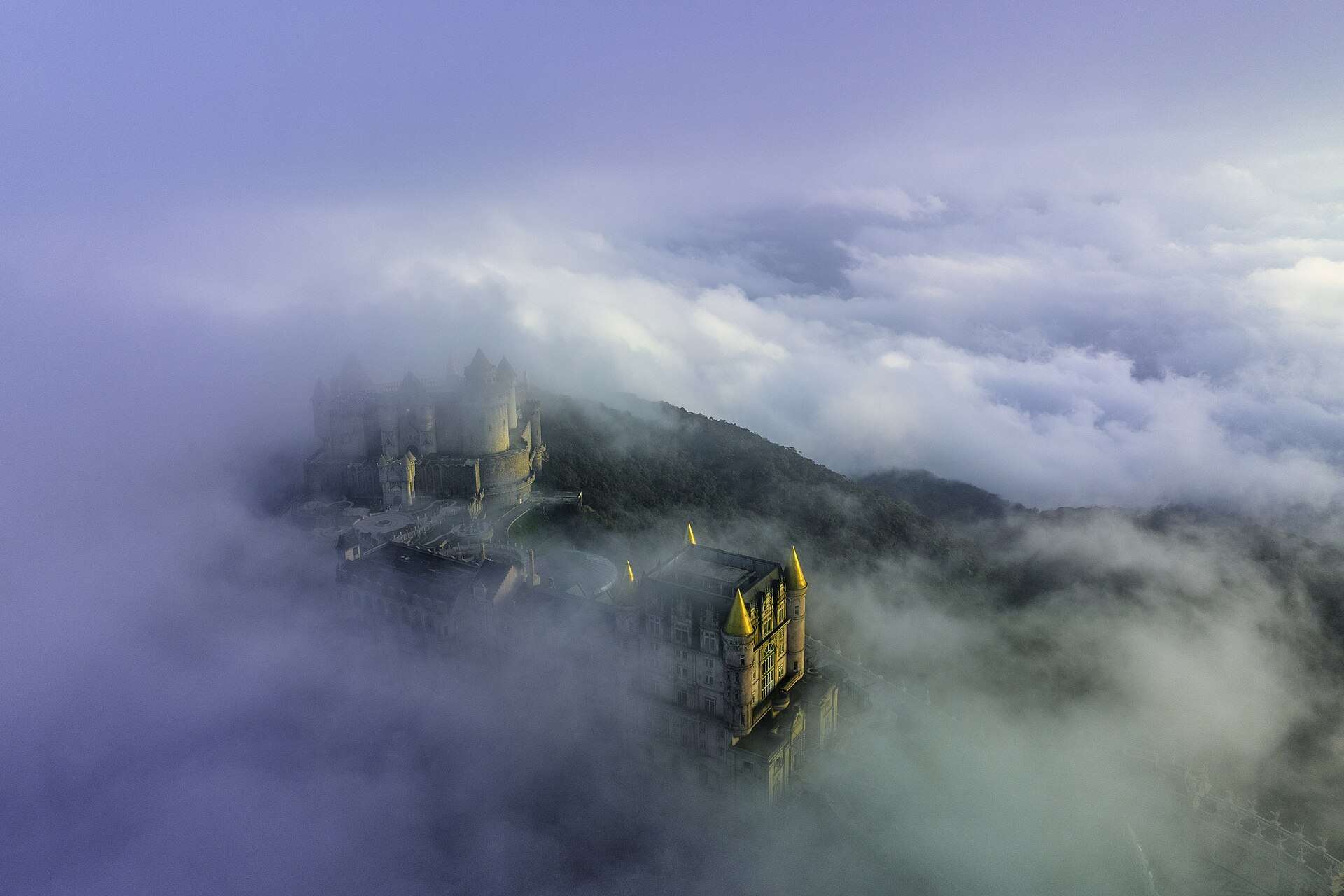 巴拿山与佛手金桥 参考图 1